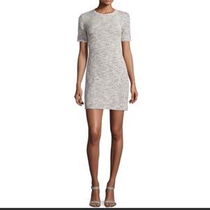 NICOLE MILLER ARTELIER IVORY & BLACK DRESS (M)